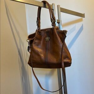 Italian Real Leather Tote Bag